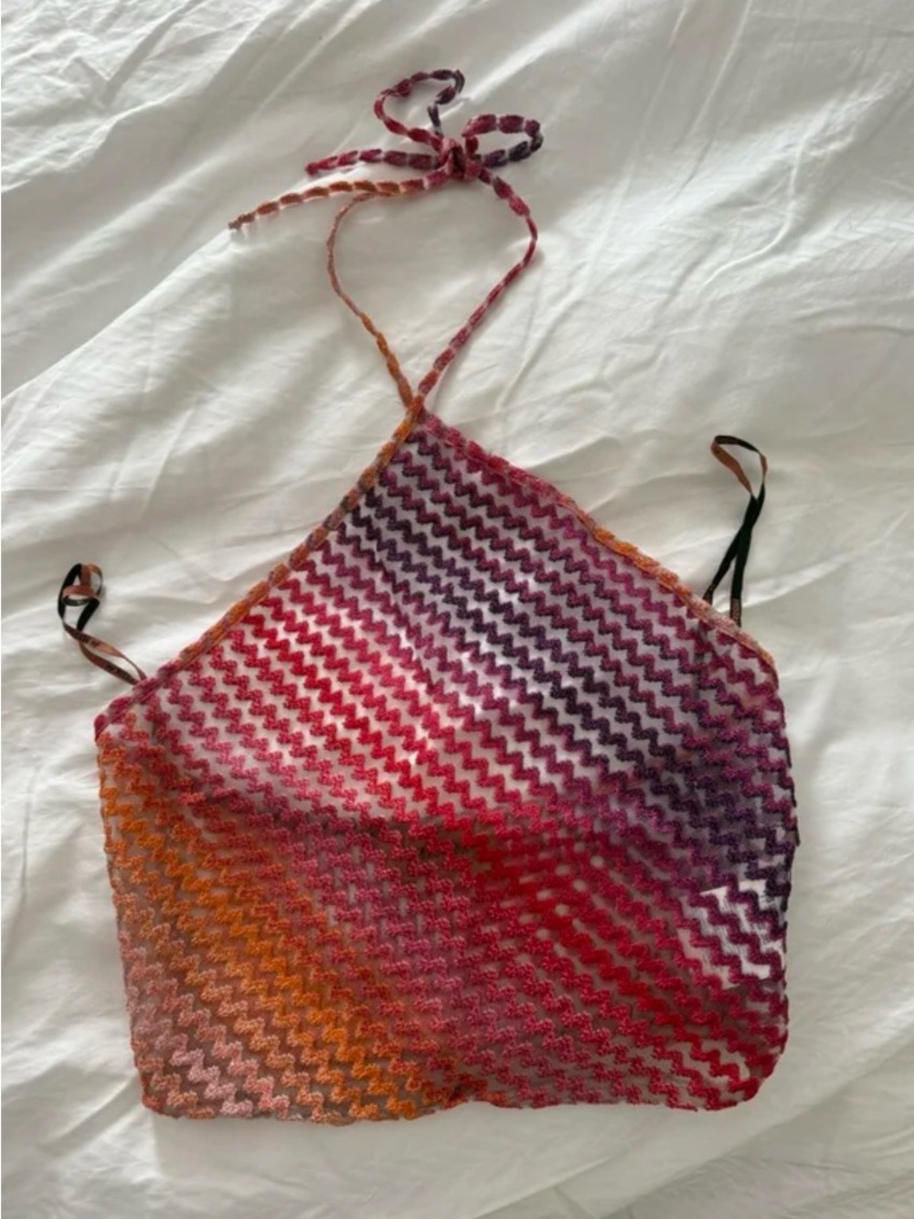 Multi-Color crop top - Picture 5 of 5